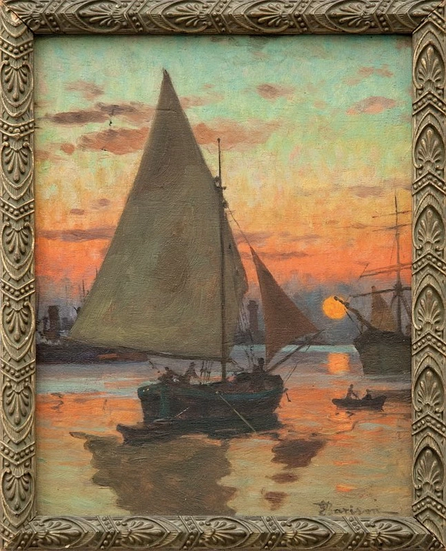 Trieste al tramonto